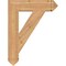 Ekena Millwork Traditional Arts & Crafts Smooth Bracket, Western Red Cedar, 5 1/2"W x 26"D x 34"H BKT06X26X34TRA03SWR - alternate 4